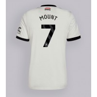 Manchester United Mason Mount #7 Kolmaspaita 2024-25 Lyhythihainen